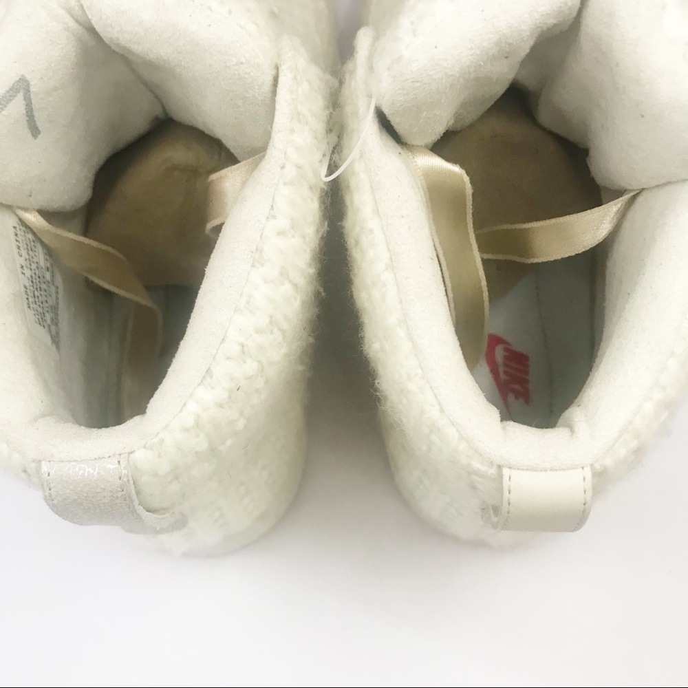 Nike Air Royalty VT TZ Knitted | Tweed Women's Sz. 7 | Off Wht Nike Air NEW Swan - Picture 6 of 12